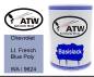 Preview: Chevrolet, Lt. French Blue Poly, WA / 9624: 500ml Lackdose, von ATW Autoteile West.